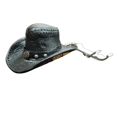 PBR Leather Cowboy Hat Magnet Bottle Opener by Phunky Horse HBO-PBR