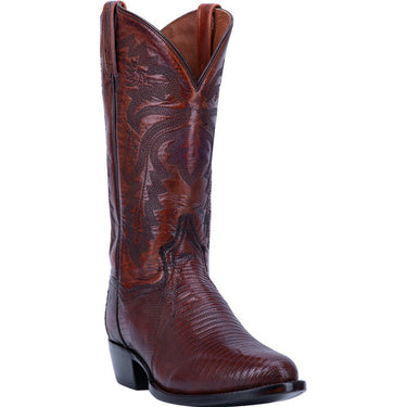 Men's Cognac Winston Lizard Cowboy Boot by Dan Post DP3051R