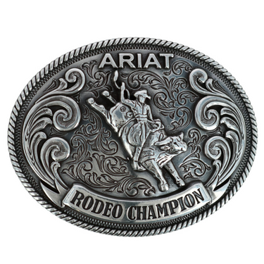 Ariat Youth Bull Rider Rope Edge Belt Buckle A36000