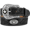 Cowtown Cowboy Outfitters Men's 5 Star Ranch Tooled Leather Western Belt by Leegin C12423  73.99 New