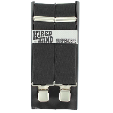 Hired Hand Black Suspenders by Nocona N8510001