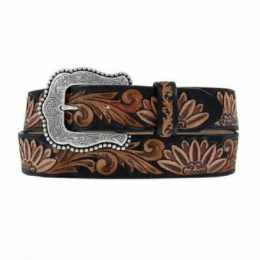 Cowtown Cowboy Outfitters Womens Western Belt Del Heart Daisy Design By Tony Lama C51263  58 New