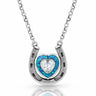 The Love Inside Luck Horseshoe Necklace | NC4923
