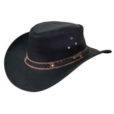 Cowtown Cowboy Outfitters Wagga Wagga Leather Aussie Hat by Outback Trading Company 1367  74.99 New