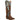 Women's Dream Catcher Brown Leather Snip Toe Boot By Dingo DI267BR