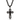 Gunmetal Cross Necklace NC4025