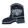 Cowtown Rodeo Black Boot Coozie By Real Time Products X3012-BL