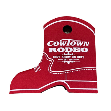 Cowtown Rodeo Red Boot Coozie By Real Time Products X3012-RE