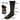 Men's Cowboy Certified Over the Calf Black Boot Sock by Dan Post Dpcbc9-Bk Size 7-10