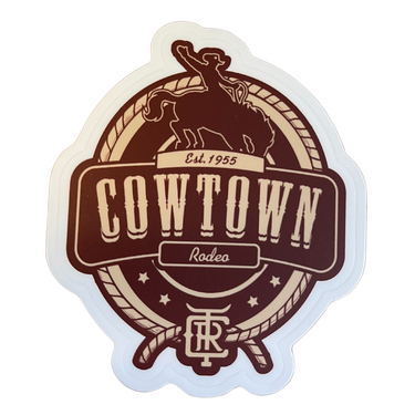 2023 Cowtown Rodeo Rope with Bronc Brown Sticker - DTSTK-YFN