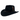 Outback Black Wool Felt Hat by One Fresh Hat