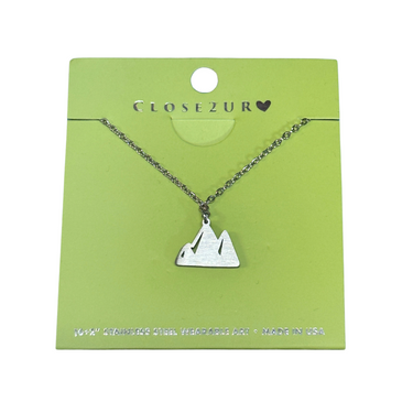 Mountain Stainless Necklace ITW MTN