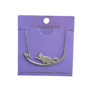 Cat Stainless Necklace ITW CAT