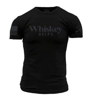 Whiskey Helps T-Shirt™ by Grunt Style GS2598